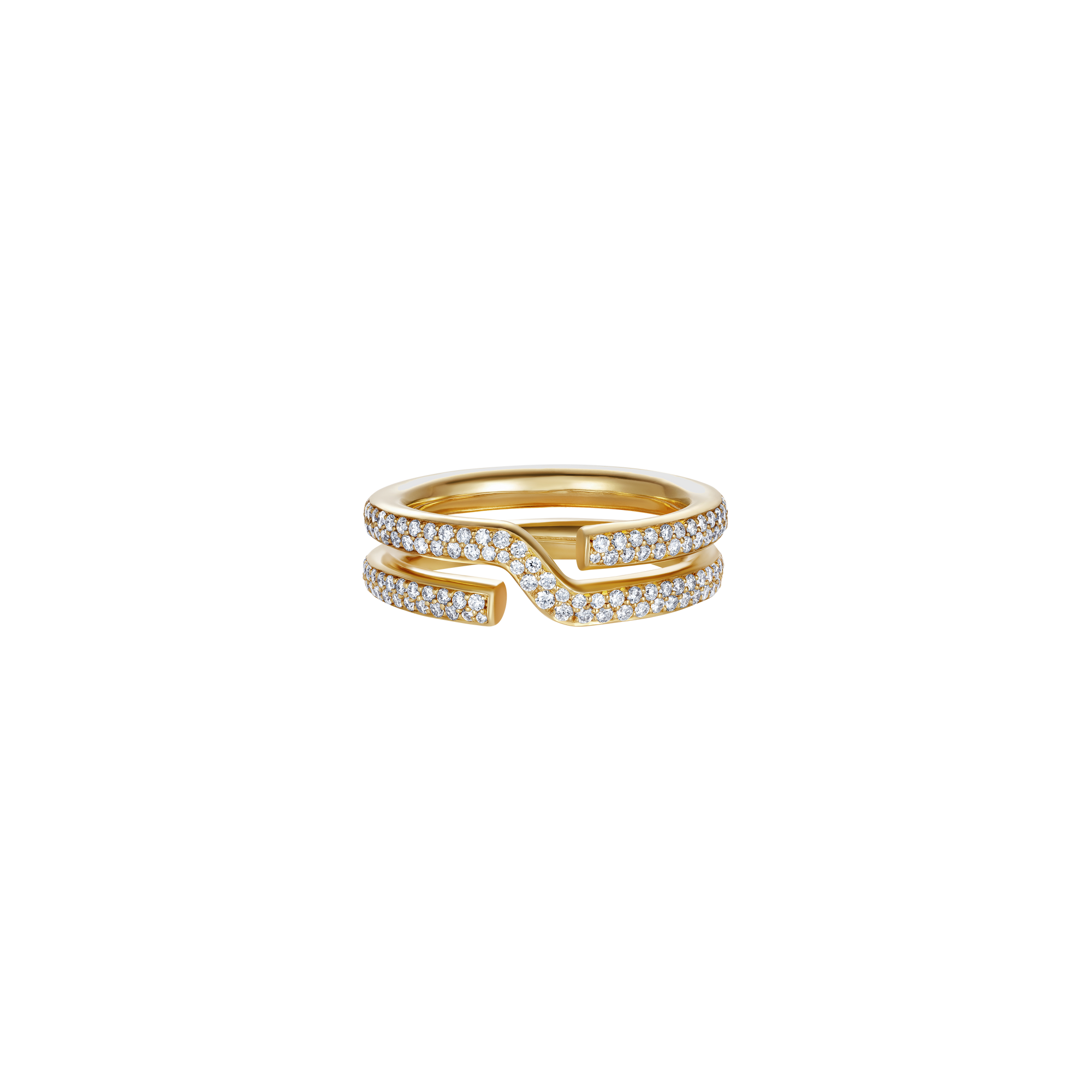 Keyring, Large Model, Pavé Diamonds