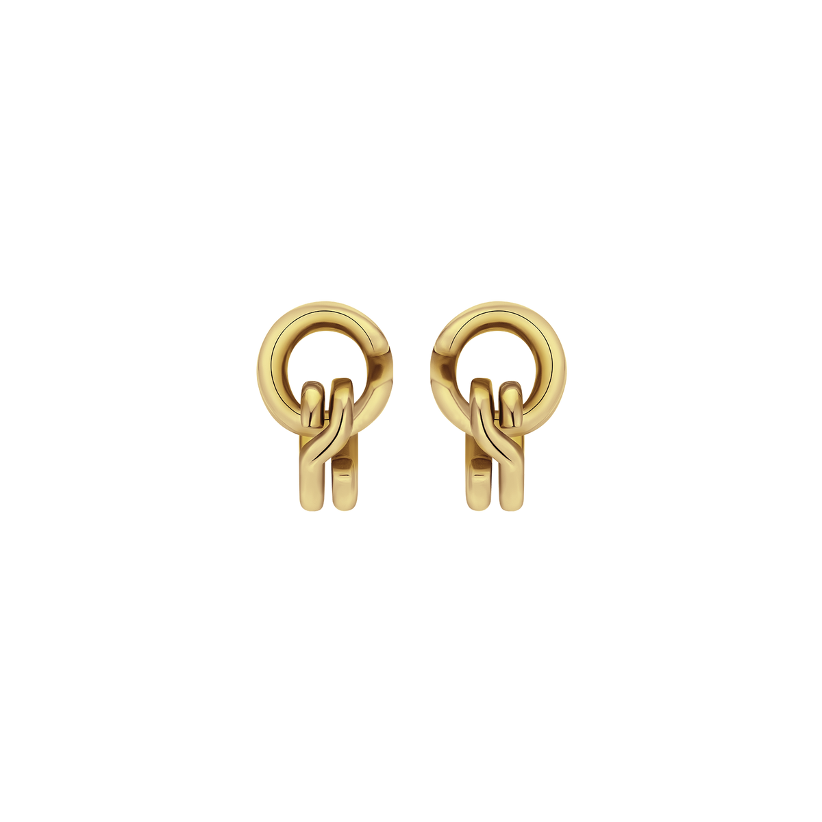 Keyring Earring (10mm) Pair