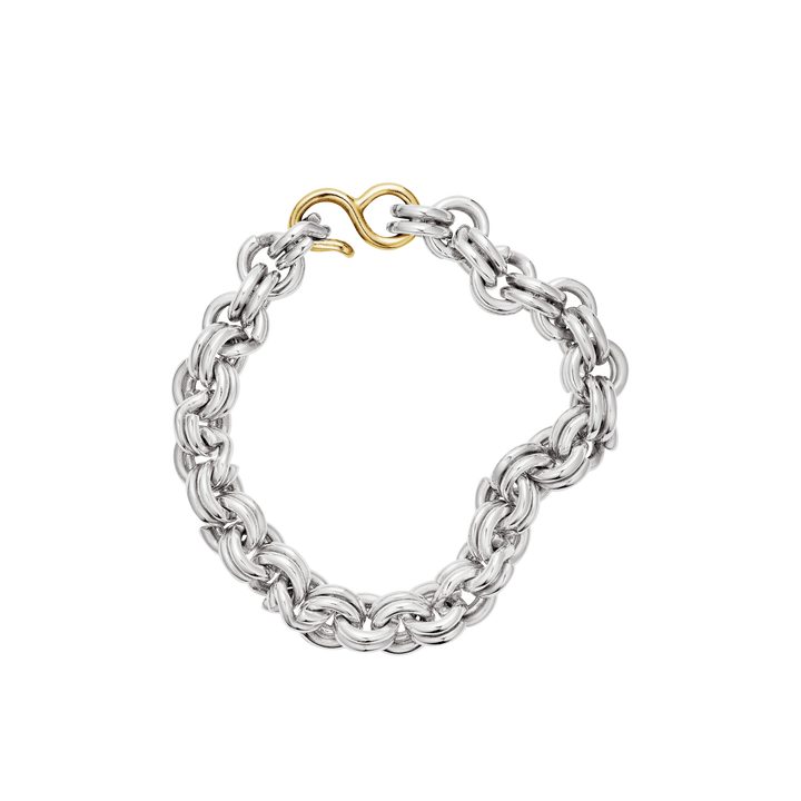 Keychain Bracelet (10mm) with Gold Hook