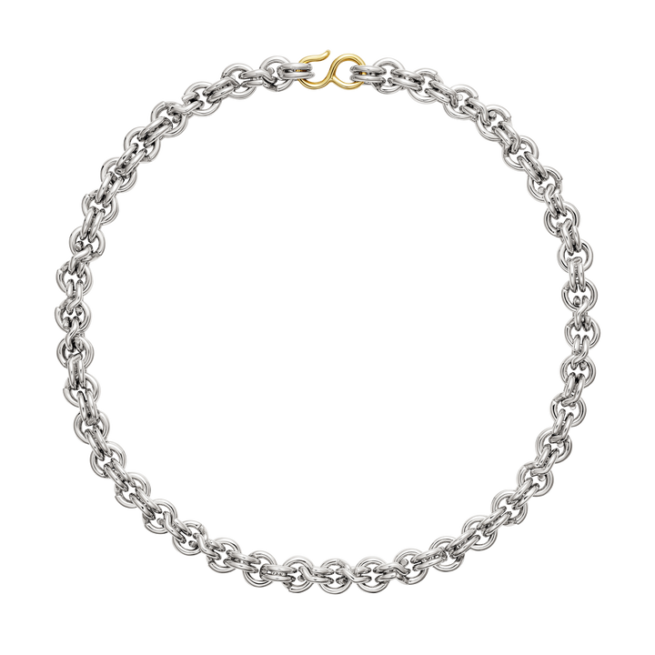 Keychain Necklace (10mm) with Gold Hook