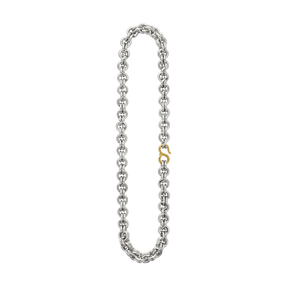 Keychain Necklace (10mm) with Gold Hook