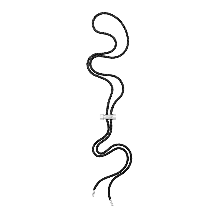 Toggle Necklace with Black Kumihimo